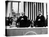 Pres. Dwight D. Eisenhower and Vice Pres. Richard M. Nixon, Watching the Inauguration Parade-Ed Clark-Stretched Canvas