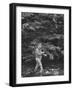 Pres. Dwight D. Eisenhower Fishing, During His New England Vacation-null-Framed Photographic Print