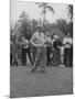 Pres. Dwight D. Eisenhower, Golfing-null-Mounted Photographic Print