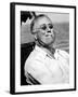 Pres Franklin Roosevelt Smokes Cigarette and Fishing During Vacation on Gulf of Mexico, May 10 1937-null-Framed Photo