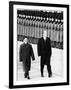 Pres Gerald Ford Walks with China's Vice Premier Deng Xiaoping During Visit to China, Dec 5, 1975-null-Framed Photo