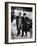 Pres. Harry Truman Walking Arm-In-Arm with British Prime Minister Winston Churchill, Blair House-George Skadding-Framed Photographic Print