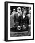 Pres John and Jacqueline Kennedy Leaving Newport's St Mary's Church Where They Attended Mass-null-Framed Photo