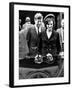 Pres John and Jacqueline Kennedy Leaving Newport's St Mary's Church Where They Attended Mass-null-Framed Photo