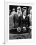 Pres John and Jacqueline Kennedy Leaving Newport's St Mary's Church Where They Attended Mass-null-Framed Photo