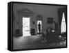 Pres. John F. Kennedy and Attorney Gen. Robert F. Kennedy Conferring in the Oval Office-null-Framed Stretched Canvas