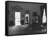 Pres. John F. Kennedy and Attorney Gen. Robert F. Kennedy Conferring in the Oval Office-null-Framed Stretched Canvas