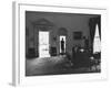 Pres. John F. Kennedy and Attorney Gen. Robert F. Kennedy Conferring in the Oval Office-null-Framed Photographic Print