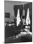 Pres. John F. Kennedy and Attorney Gen. Robert F. Kennedy Conferring in the Oval Office-null-Mounted Photographic Print