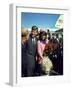 Pres. John F. Kennedy and Wife Jackie Arriving at Love Field, Campaign Tour with VP Lyndon Johnson-Art Rickerby-Framed Photographic Print