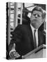 Pres. John F. Kennedy in Mexico City-John Dominis-Stretched Canvas