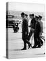 Pres. John F. Kennedy on Crutches Due to Back Ailment-Ed Clark-Stretched Canvas