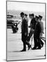 Pres. John F. Kennedy on Crutches Due to Back Ailment-Ed Clark-Mounted Photographic Print