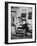 Pres. John F. Kennedy Sitting in Rocking Chair-null-Framed Photographic Print