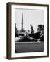 Pres. John F. Kennedy W. Gen. Paul Adams, During Tour of a Pershing Missile at Fort Bragg-null-Framed Photographic Print