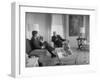 Pres. John F. Kennedy with Luis Munoz Marin-null-Framed Photographic Print