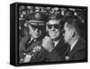 Pres. John F. Kennedy-Ed Clark-Framed Stretched Canvas