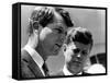 Pres John Kennedy and Attorney General Robert Kennedy at Ceremonies Honoring African Americans-null-Framed Stretched Canvas