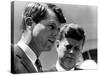 Pres John Kennedy and Attorney General Robert Kennedy at Ceremonies Honoring African Americans-null-Stretched Canvas