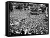 Pres Kennedy Tells Crowd at West Berlin City Hall, 'Ich Bin Ein Berliner,' Jun 26, 1963-null-Framed Stretched Canvas