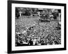 Pres Kennedy Tells Crowd at West Berlin City Hall, 'Ich Bin Ein Berliner,' Jun 26, 1963-null-Framed Photo