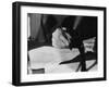 Pres. Lyndon B. Johnson Signing the Civil Rights Bill-Francis Miller-Framed Photographic Print