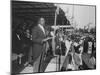 Pres. of Senegal Leopold Senghor Giving Speech on Independence Day-null-Mounted Photographic Print