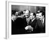 Pres Richard Nixon and Henry Kissinger Clink Champagne Glasses to Toast-null-Framed Photo