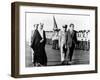 Pres Richard Nixon and King Faisel Review During Arrival Ceremonies, Saudi Arabia, Jun 15, 1974-null-Framed Photo