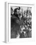 Pres. Theodore Roosevelt Speaking to Crowd During Campaign-null-Framed Photographic Print