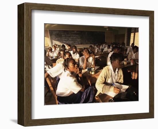 Presbyter, Second School, Ghana, West Africa, Africa-Liba Taylor-Framed Photographic Print