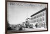 Prescott, Arizona - Montezuma St, Whiskey Row - Lantern Press-Lantern Press-Framed Art Print