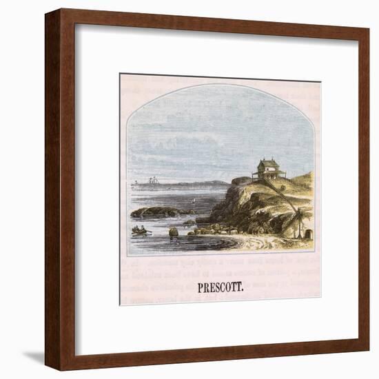 Prescott Home Nahant-null-Framed Art Print