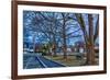 Prescott Park and Mechanic Street in Portsmouth, New Hampshire-Jerry & Marcy Monkman-Framed Photographic Print