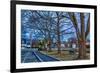 Prescott Park and Mechanic Street in Portsmouth, New Hampshire-Jerry & Marcy Monkman-Framed Photographic Print