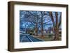 Prescott Park and Mechanic Street in Portsmouth, New Hampshire-Jerry & Marcy Monkman-Framed Photographic Print