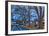 Prescott Park and Mechanic Street in Portsmouth, New Hampshire-Jerry & Marcy Monkman-Framed Photographic Print