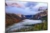 Presence, Clearing Storm and Fog at Tunnel View, Yosemite National Park-Vincent James-Mounted Photographic Print