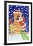 Present from Santa, 2005-Tony Todd-Framed Giclee Print