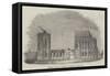 Present State of Cologne Cathedral, Side View-null-Framed Stretched Canvas