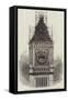 Present State of the Clock Tower of the Palace of Parliament, Westminster-null-Framed Stretched Canvas