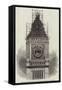 Present State of the Clock Tower of the Palace of Parliament, Westminster-null-Framed Stretched Canvas