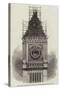 Present State of the Clock Tower of the Palace of Parliament, Westminster-null-Stretched Canvas