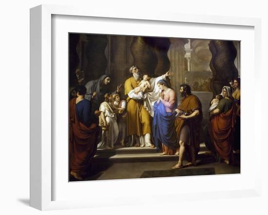 Presentation at Temple, 1808-Vincenzo Camuccini-Framed Giclee Print