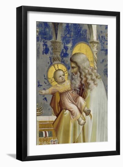 Presentation at the Temple, Detail-Giotto di Bondone-Framed Giclee Print