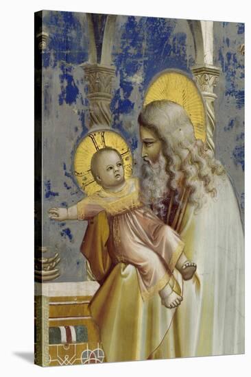 Presentation at the Temple, Detail-Giotto di Bondone-Stretched Canvas