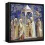 Presentation at the Temple-Giotto di Bondone-Framed Stretched Canvas