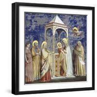 Presentation at the Temple-Giotto di Bondone-Framed Giclee Print