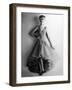 Presentation in February 1961 of Fashion by Nina Ricci for Spring-Summer 1961 : Evening Dress-null-Framed Photo