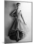 Presentation in February 1961 of Fashion by Nina Ricci for Spring-Summer 1961 : Evening Dress-null-Mounted Photo